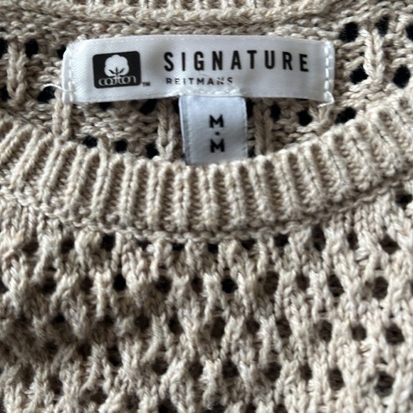 Women’s open stitch cotton tank top - Picture 8 of 10